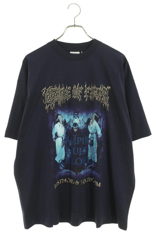 ヴェトモン サイズ:XS  25AW  UCF76TR700N Cof VAMPIRE CULTオーバーサイズTシャツ 新古品 SS13