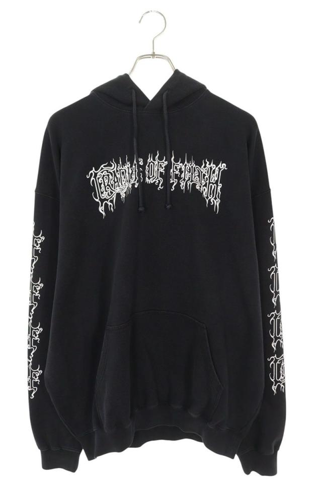 ヴェトモン サイズ:XS  25AW  UCF76HD100B COF LOGO OVERSIZEDプルオーバーパーカー 新古品 SB01