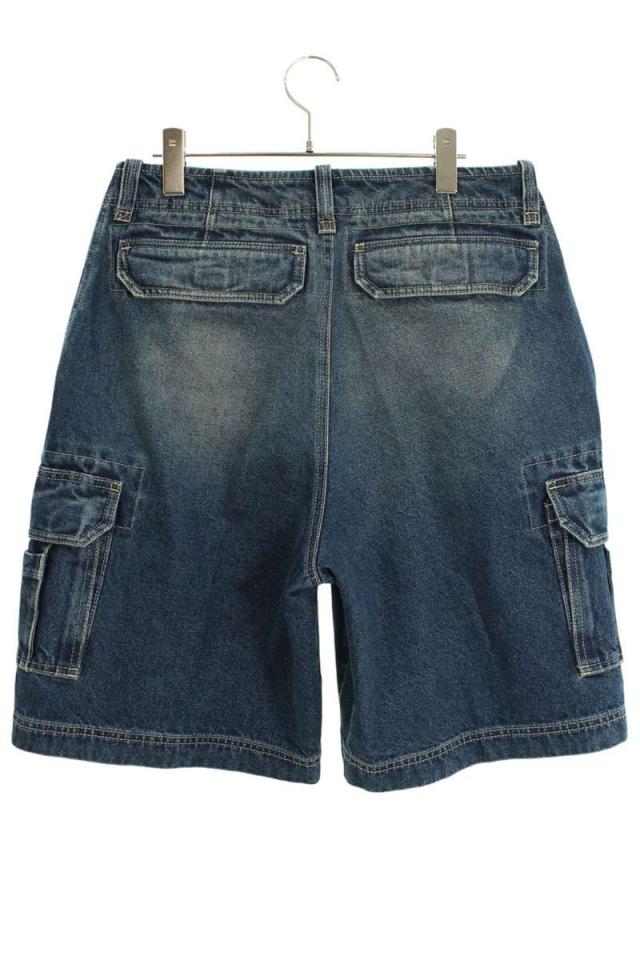 ヴェトモン サイズ:29インチ  25AW  UH76DP175BG HIPHOPカーゴデニムハーフパンツ 新古品 SB01 ヴェトモン サイズ:29インチ 25AW UH76DP175BG HIPHOPカーゴデニム