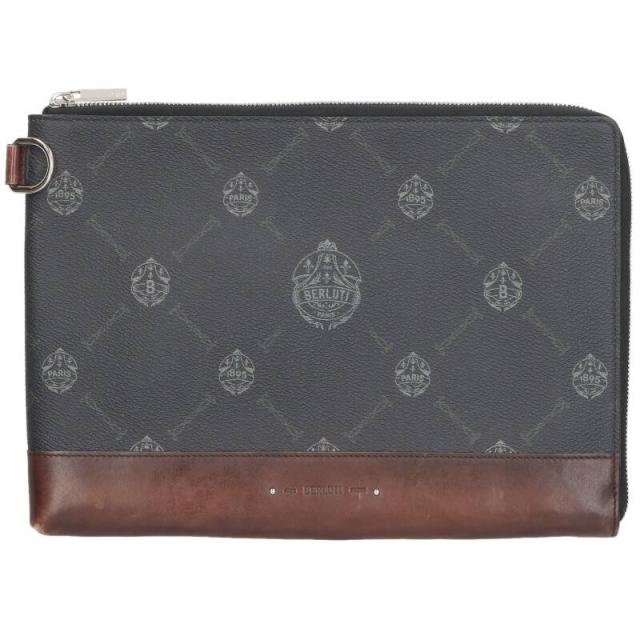 ベルルッティ   ニノGM 総柄レザークラッチバッグ 中古 BS99