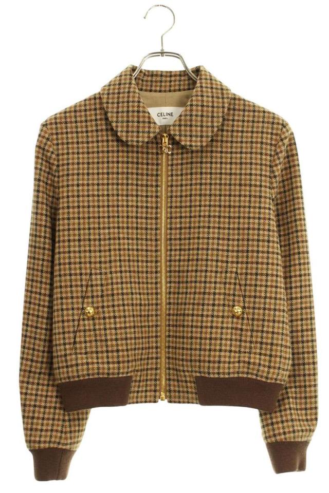 セリーヌ サイズ:36  2V97S519V トリオンフジップアップブルゾン 中古 BS99