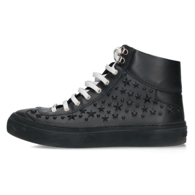 ジミーチュウ サイズ:41 スタースタッズハイカットスニーカー 中古 BS99