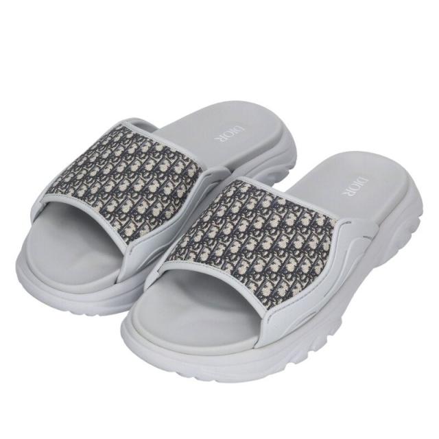 ディオール サイズ:40 オブリーク総柄スライドサンダル 中古 BS55