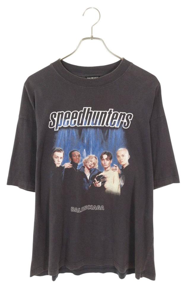 バレンシアガ サイズ:XS  541875 TCV38 スピードハンターズプリントTシャツ 中古 OM10