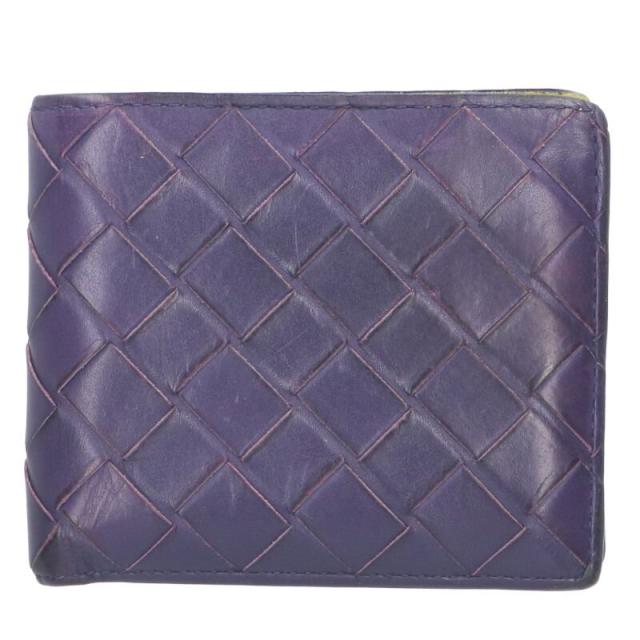 ボッテガヴェネタ   605722VCPQ6 イントレチャートビルフォールドウォレット財布 中古 BS99
