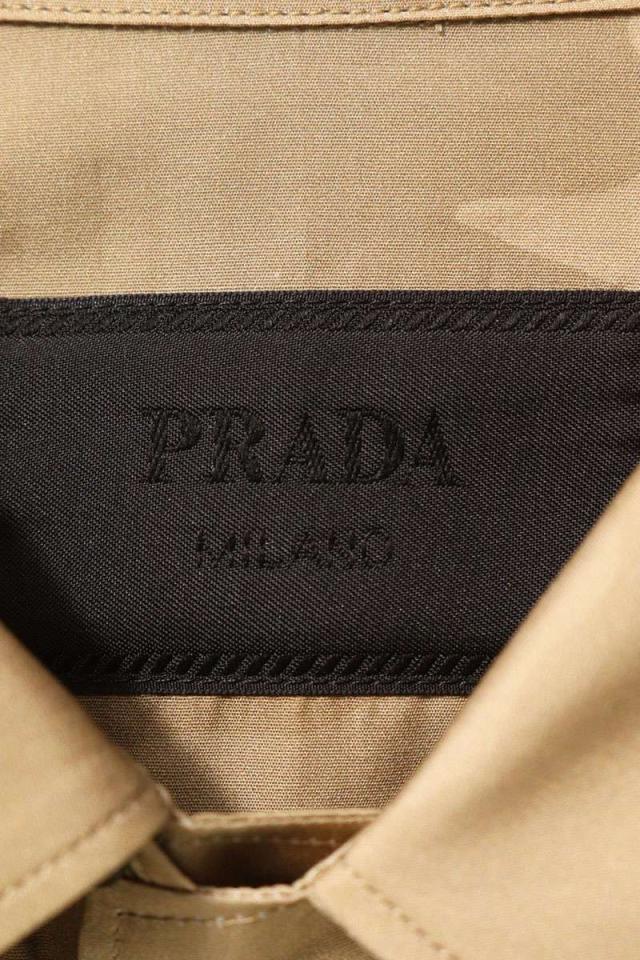 プラダ サイズ:XS SC768 ロゴプレートコットンマルチポケット半袖