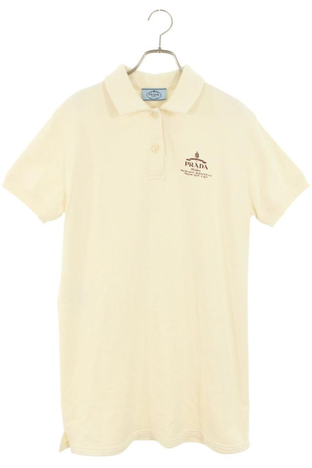 プラダ サイズ:S  133311 ロゴプリントフリースショートドレスワンピース 中古 BS99