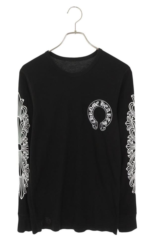 クロムハーツ サイズ:L Thermal L S 袖フローラルプリントサーマル長袖