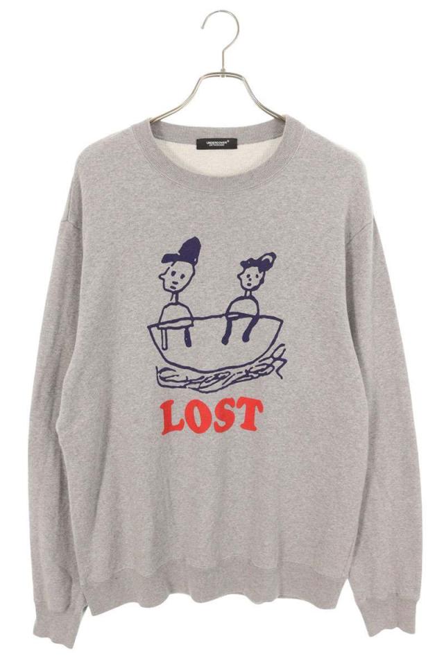アンダーカバー サイズ:4  UC1B4891-1 LOSTプリントスウェット 中古 BS99