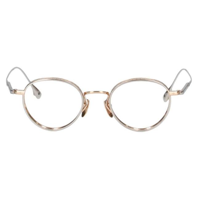 クロムハーツ サイズ:48□22-151  THICK ラウンドメタルフレーム眼鏡 中古 NO05