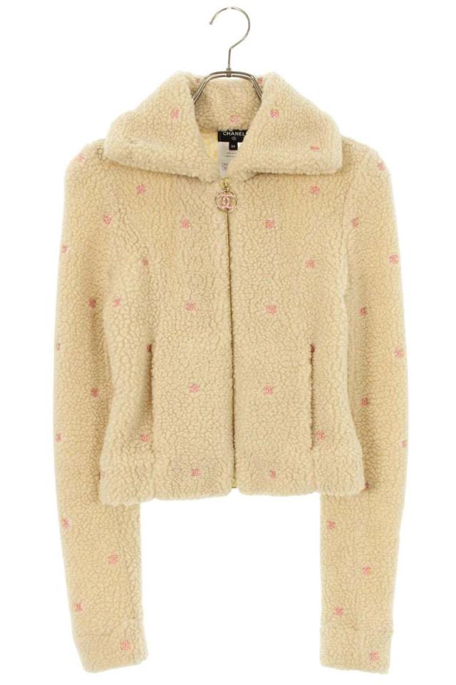 シャネル サイズ:34   P76525K10965 ボアジャケット 中古 BS55