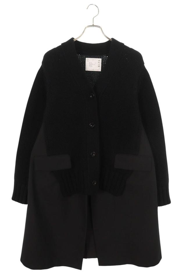 サカイ サイズ:1  22-06175 Suiting Knit Dress スーチングニットドレスワンピース 中古 BS99