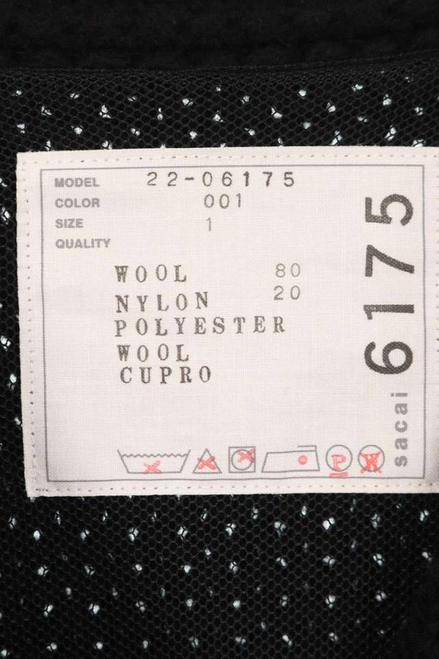 サカイ サイズ:1  22-06175 Suiting Knit Dress スーチングニットドレスワンピース 中古 BS99 サカイ サイズ:1 22-06175 Suiting Knit Dress スーチングニットドレス