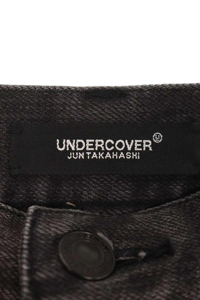 アンダーカバー サイズ:1 UC1B8502 サイドフリンジデニムパンツ 中古