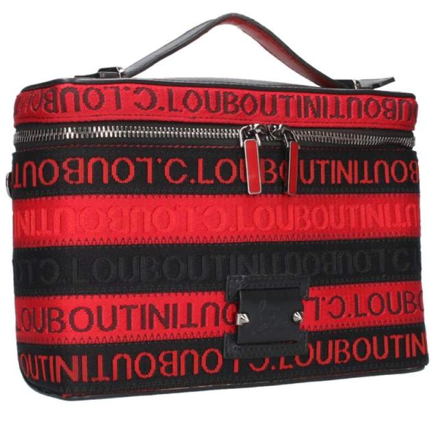 クリスチャンルブタン  ロゴジャカードクロスボディ2WAYハンドショルダーバッグ 中古 BS99