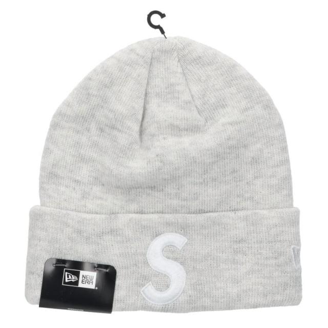 supreme ツノ Sロゴ デビル ビーニー ニット キャップ new era Supreme
