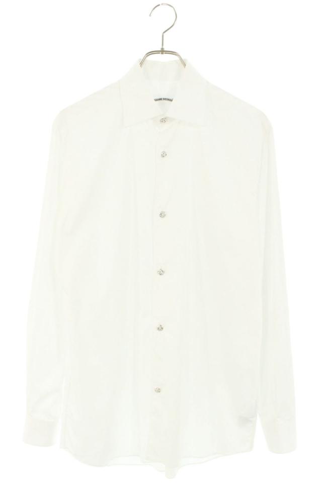 クロムハーツ サイズ:38 BSフレアボタンコットン長袖シャツ 中古 SJ02