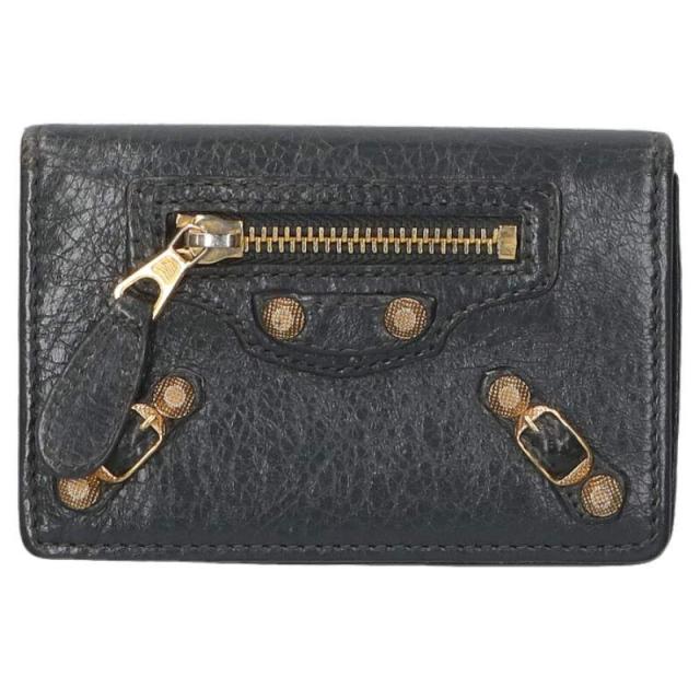 バレンシアガ   319159 ジャイアントアリーナ レザーカードケース 中古 BS99