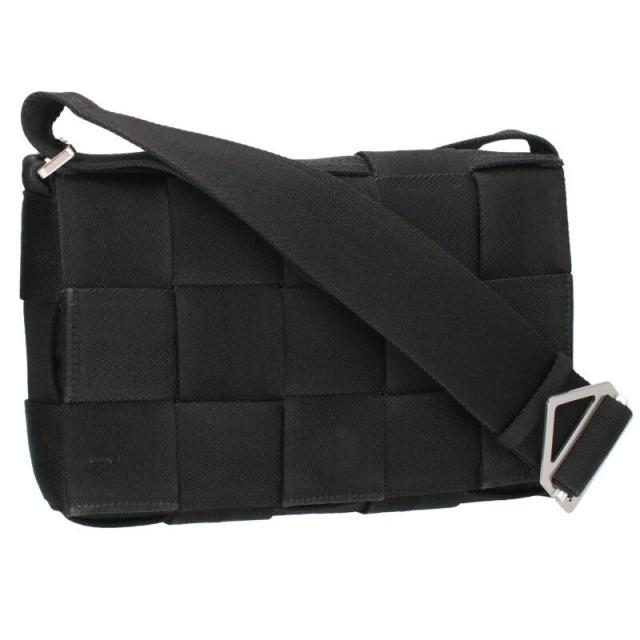 ボッテガヴェネタ   カセット イントレチャートコットンショルダーバッグ 中古 SB01