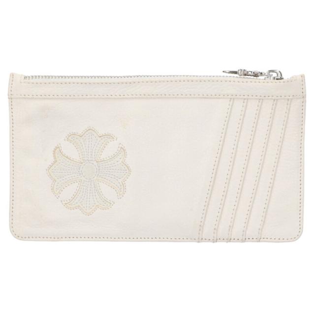 クロムハーツ   EASY MONEY LRG イージーマネー CHプラスパッチレザーカードケース 中古 SS07