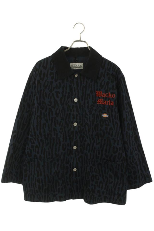 ワコマリア  ディッキーズ サイズ:S  DICKIES-WM-BL05 レオパードカバーオールジャケット 中古 BS99
