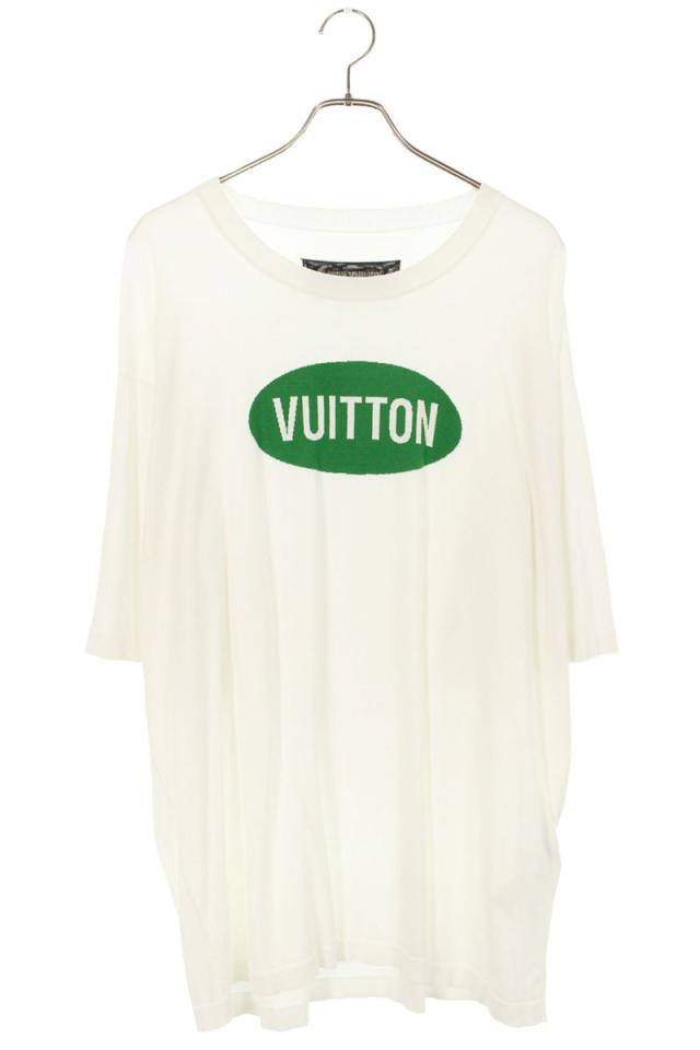 ルイヴィトン サイズ:XXL  22SS  RM221 JS5 HMN81W ロゴジャカードニットTシャツ 中古 SB01
