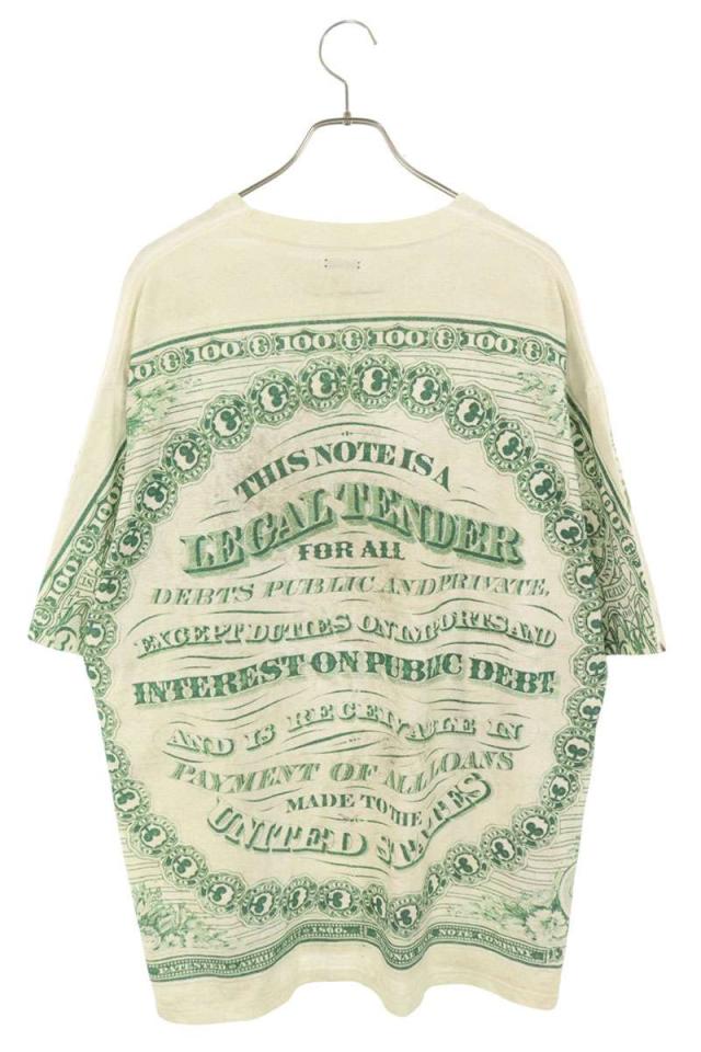 レシス サイズ:2 GREED TEE イーグルプリントTシャツ 中古 BS99