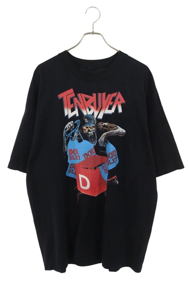 ダブレット サイズ:XL  TENBUYER T-SHIRT 25SS78CS390 プリントTシャツ 中古 BS99