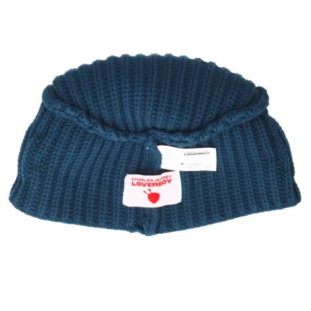 チャールズジェフリーラバーボーイ ホーンディテールビーニーニット