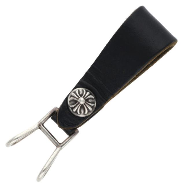 クロムハーツ サイズ:L CRANK BAIT レザーブレードデニムバケット帽子