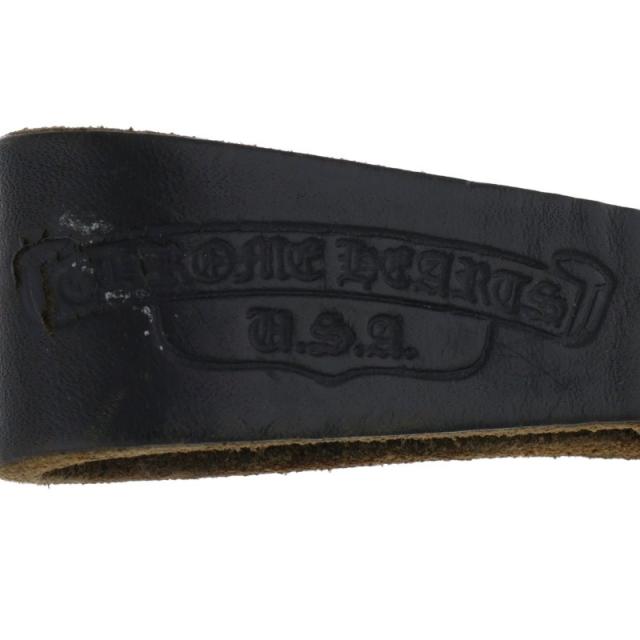 クロムハーツ BELT LOOP クロスボールボタンレザーベルトループ 中古 OS06