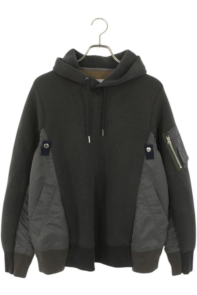 サカイ サイズ:1  SCM-044 MA-1ドッキングスポンジパーカー 中古 BS99