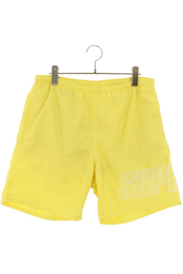 シュプリーム サイズ:S  19SS  Logo Applique Water Short ロゴアップリケショーツ 中古 BS99