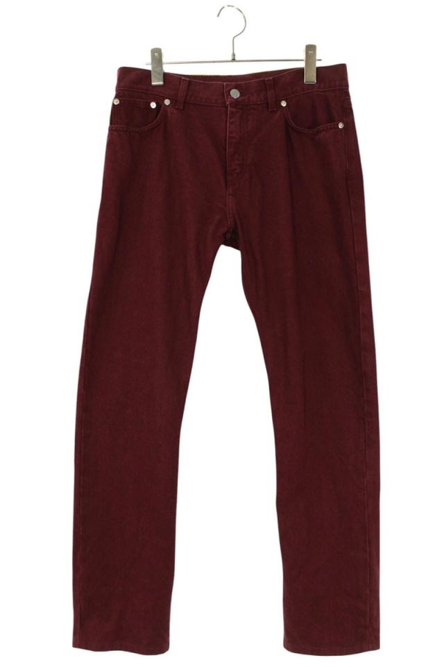 ルイヴィトン サイズ:31インチ  HAD60WDK8 ポケットロゴ刺繍ストレートデニムパンツ 中古 BS99