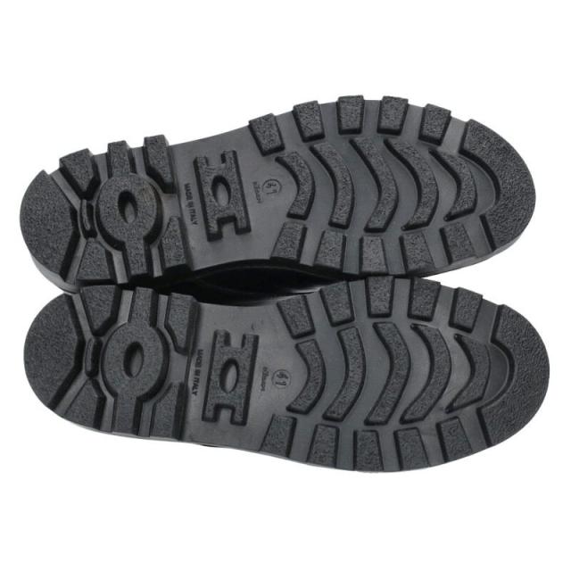 ロエベ サイズ:41  590321 バックロゴ レースアップコンバット レザーブーツ 中古 SB01 ロエベ サイズ:41 590321 バックロゴ レースアップコンバット レザー