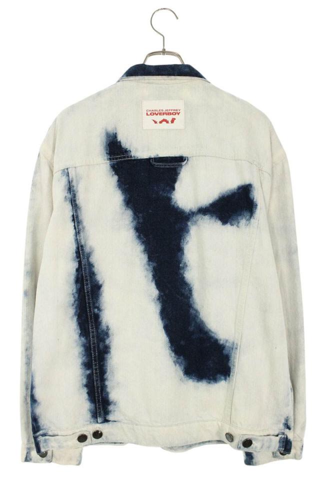 チャールズジェフリーラバーボーイ サイズ:M ブリーチ加工デニム長袖