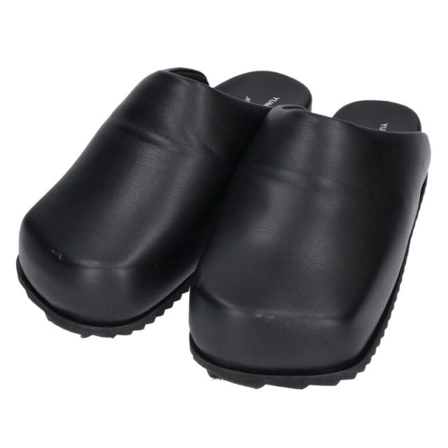 ユメユメ サイズ:39  TRUCK SLIDE レザーミュールサンダル 中古 BS99