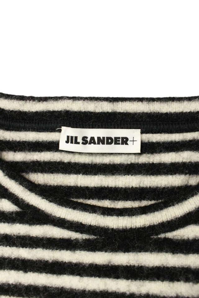 ジルサンダープラス サイズ:XL J47GC0114 ボーダーニット 中古 BS99