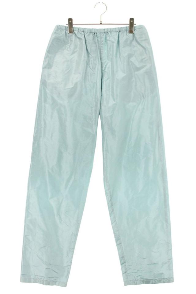 プラダ サイズ:M  SPH229 トライアングルパッチシルクイージーロングパンツ 中古 BS99