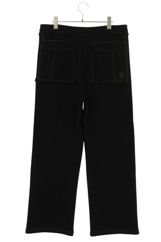 ルイヴィトン サイズ:L  19AW  RM192M NOO HHN26W インサイドアウトブランケットステッチルーズロングパンツ 中古 BS99 ルイヴィトン サイズ:L 19AW RM192M NOO HHN26W インサイドアウト