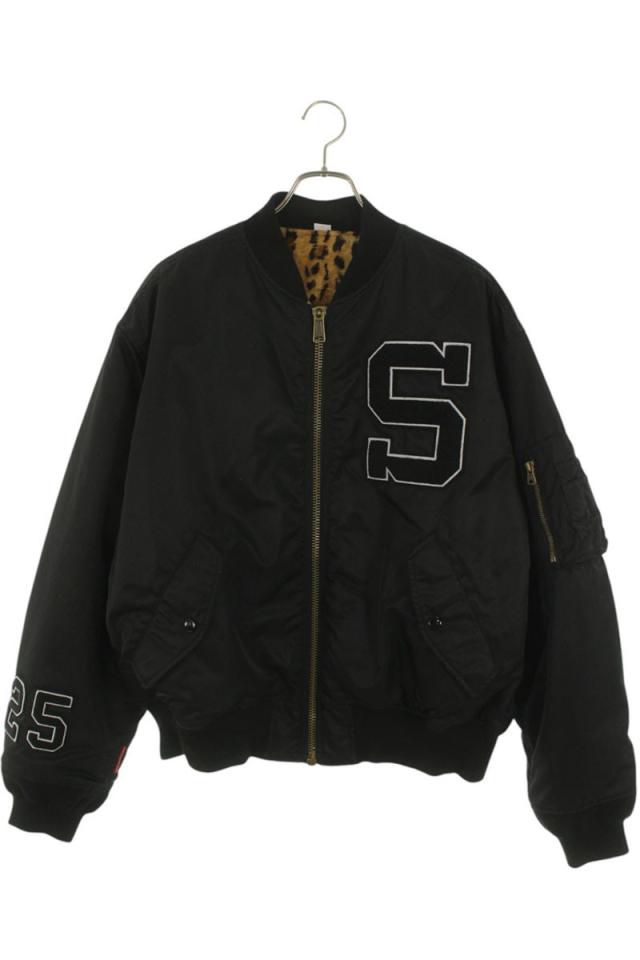 シュプリーム  グッドイナフ サイズ:L  25SS  Reversible MA-1 ワッペン付きリバーシブルブルゾン 中古 BS99