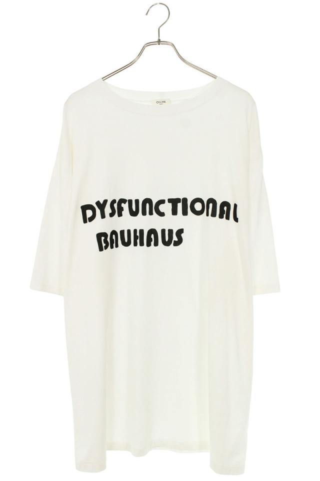 セリーヌ サイズ:XS  23SS  2X38E671Q DYSFUNCTIONAL BAUHAUS プリントTシャツ 中古 SB01