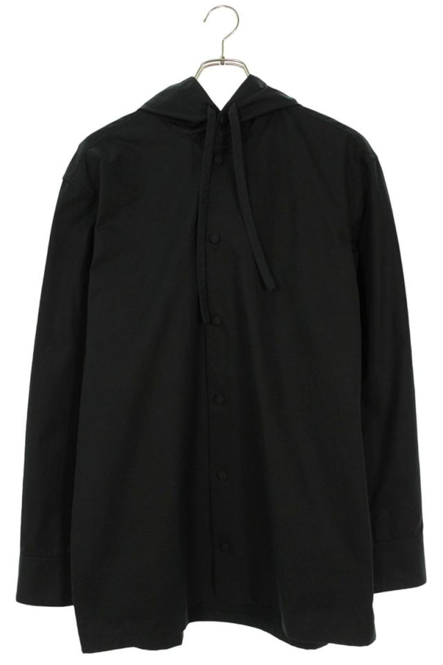 ジルサンダー サイズ:46  J21DL0028 フーデッドシャツブルゾン 中古 FK04