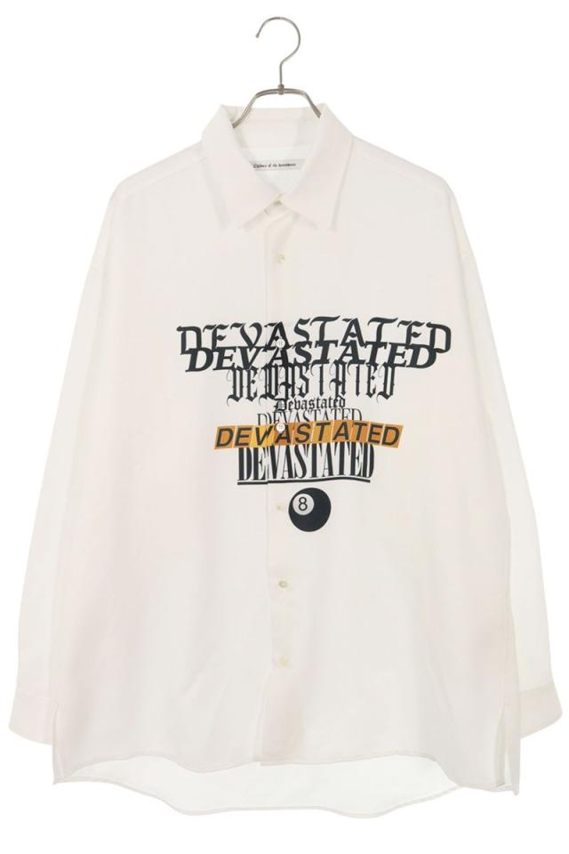 チルドレンオブザディスコーダンス サイズ:1  CDTDSH-120D 英字デザイン長袖シャツ 中古 BS99