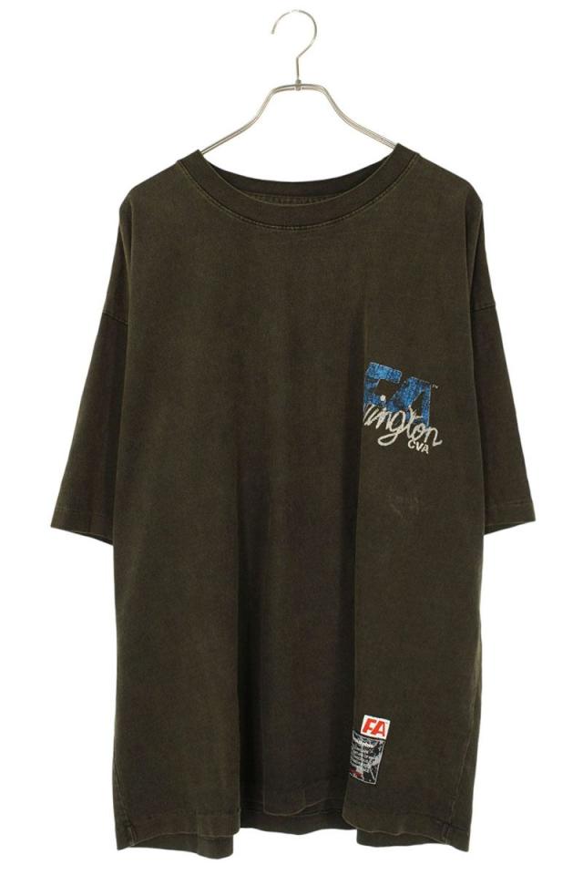 リヴィントンロイレビス サイズ:XL ウォッシュド加工プリントTシャツ 中古 FK04