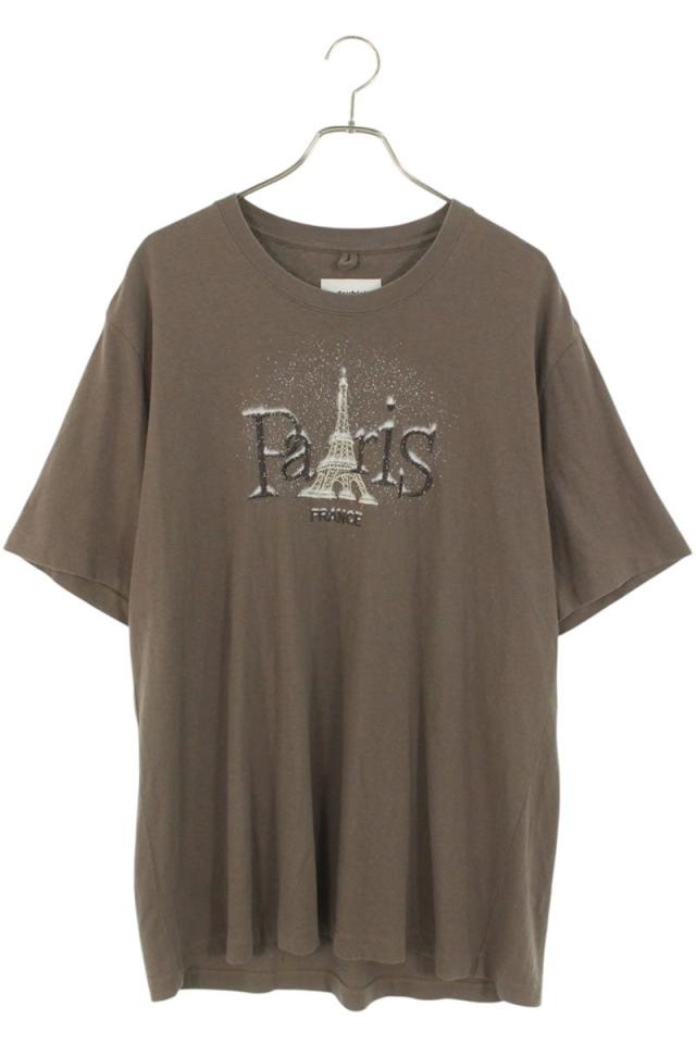 ダブレット サイズ:L  23SS26CS273 パリスロゴTシャツ 中古 BS99