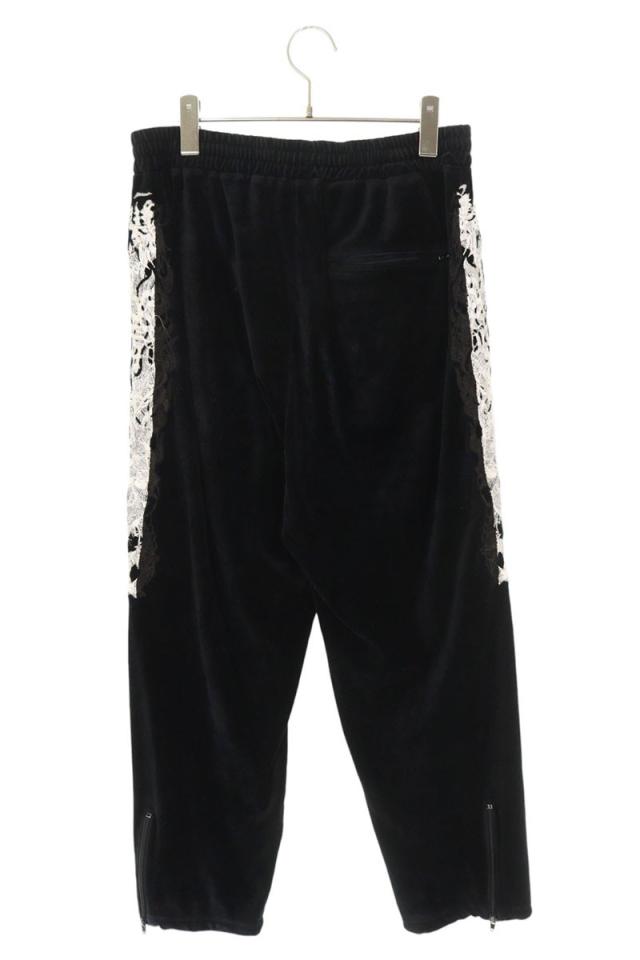 ダブレット サイズ:M 19AW 19AW16PT110 エンブロイダリー刺繍ベロア