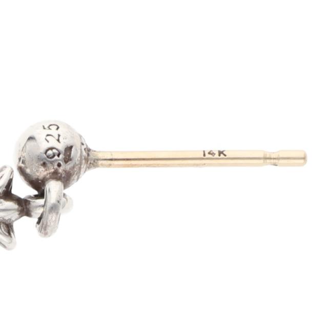 クロムハーツ TNY E CH PLS 1 タイニーECHプラスドロップ シルバーピアス 中古 OK15