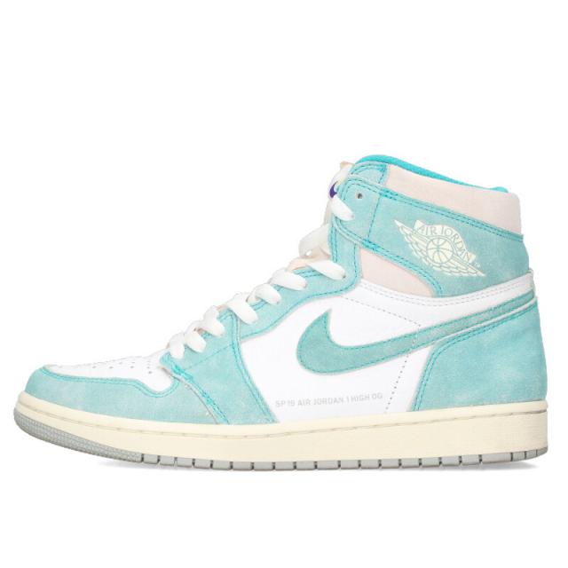 ナイキ サイズ:27cm  AIR JORDAN 1 RETRO HIGH OG TURBO GREEN 555088-311 エアジョーダン1レトロハイオージーターボグリーンスニーカー 中古 BS99