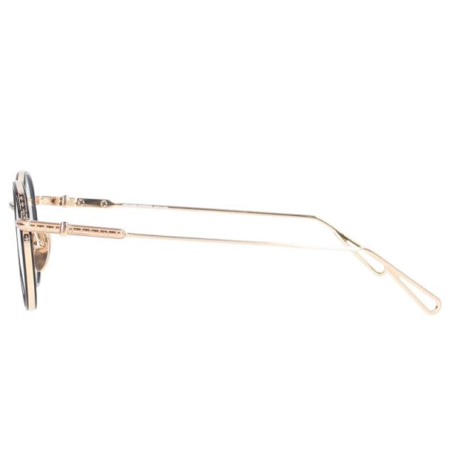 クロムハーツ サイズ:48□21 -146 SEXCEL クロスメタルボストンフレーム眼鏡 中古 GZ11